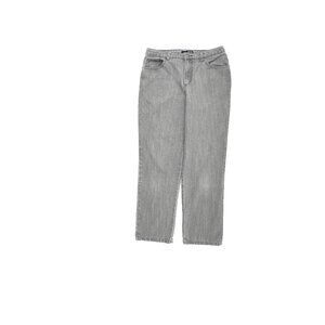 Basic‎ Editions Classic Fit Women's size 8P Gray Denim Jeans